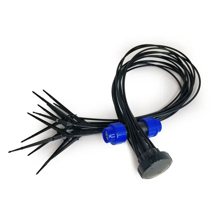 Siroflex – Bewässerungsdüse Spinne – 12 Pflanzen – Komplett Medusa 12 – 25mm