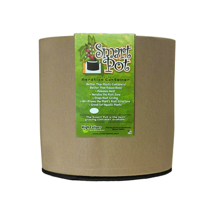 Smart Pot Original – 2 Gallonen 7L – Geotextiler Topf beige