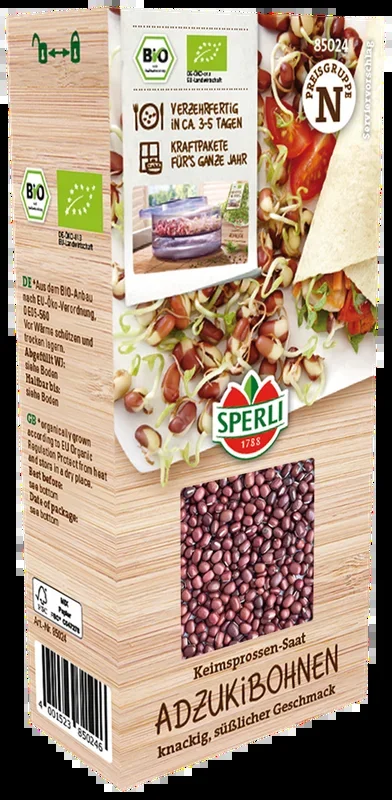 SPERLI BIO Keimsprossen Adzukibohne