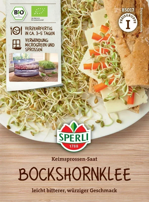 Sperli Bio Keimsprossen Bockshornklee