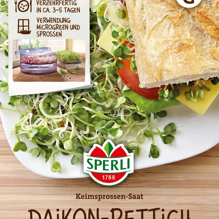 SPERLI BIO Keimsprossen Daikon-Rettich