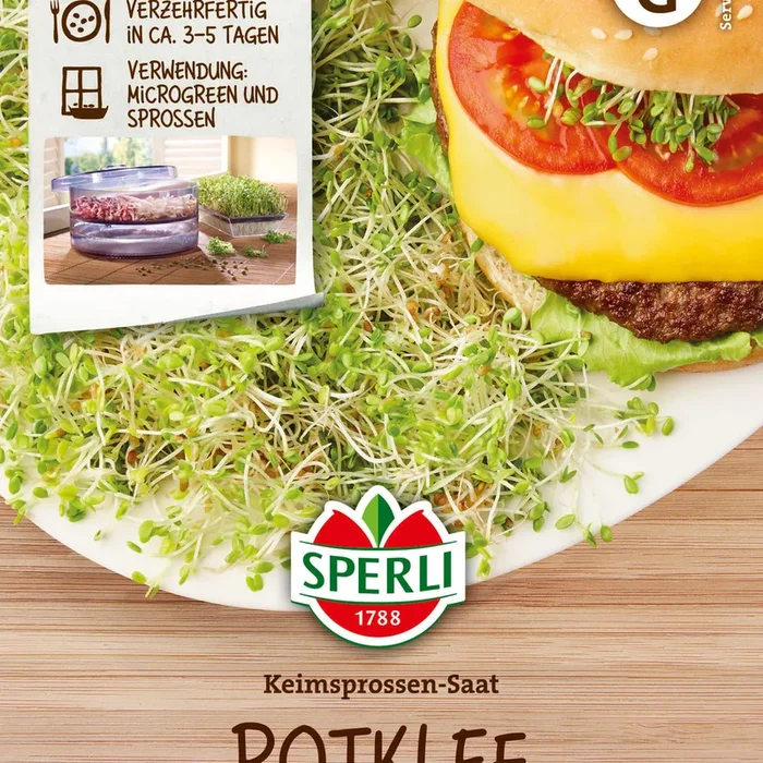SPERLI BIO Keimsprossen Rotklee