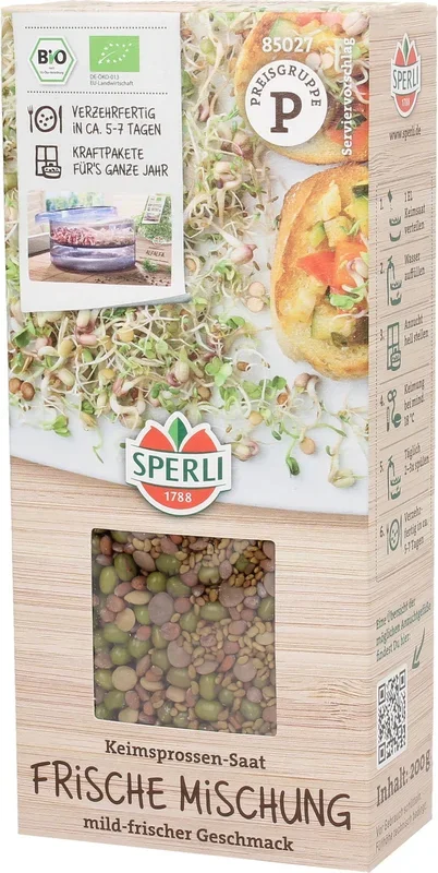 Sperli Bio Keimsprossen-Saat Frische Mischung
