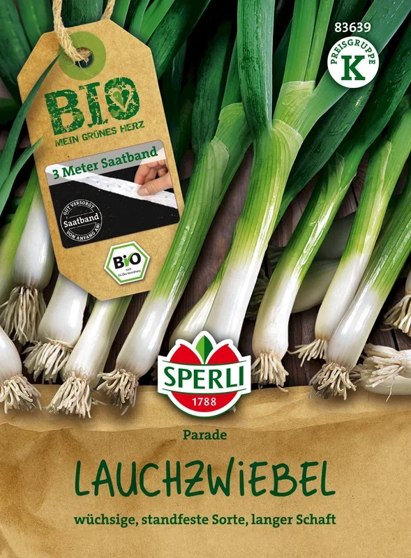 Sperli Bio Lauchzwiebel – Saatband