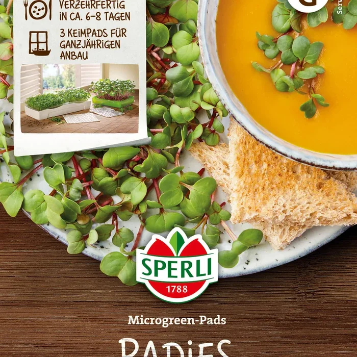SPERLI BIO Microgreens Radies Nachfüllpad