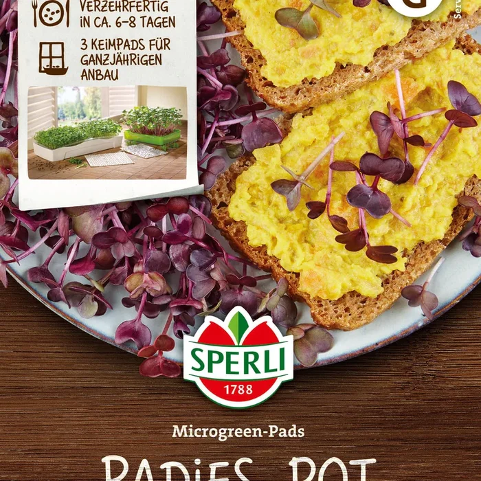 SPERLI BIO Microgreens Radieschen Nachfüllpad