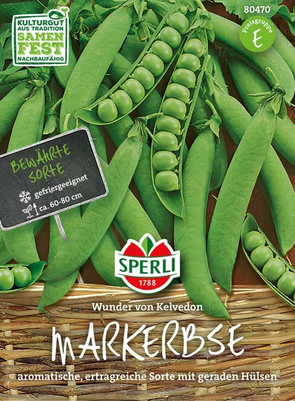 Sperli Markerbse „Wunder von Kelvedon“