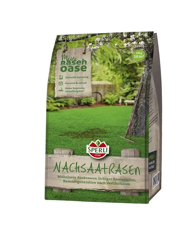 Sperli`s Nachsaatrasen 250g, ideal zur Rasenreperatur