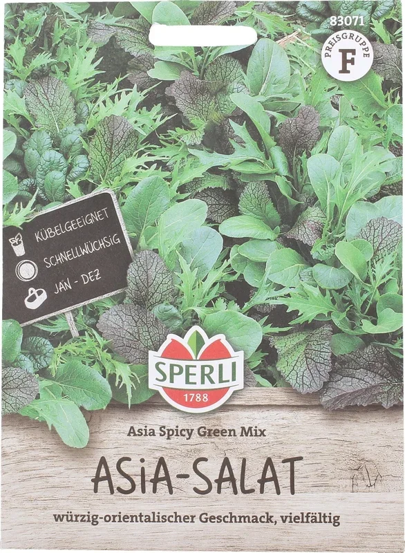 Sperli Salat Mischung „Asia Spicy Green Mix“