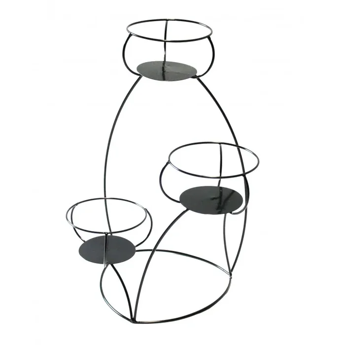 Stehlampe 3 Platziert Blumentopfhalter