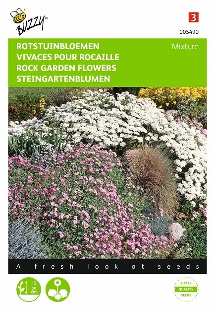 Steingarten Blumensamen Mischung