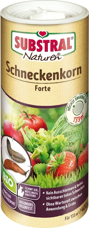 SUBSTRAL® Naturen® Bio Schneckenkorn, 400 g – Reg-Nr.: 3620-0
