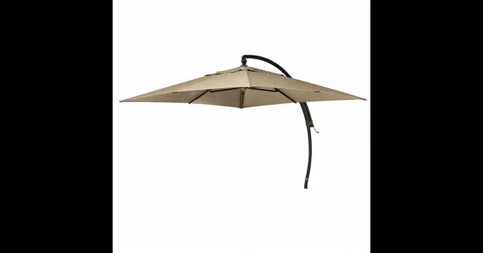 Sun Garden Ampelschirm Easy Sun 320×320 cm 190 g/m² taupe