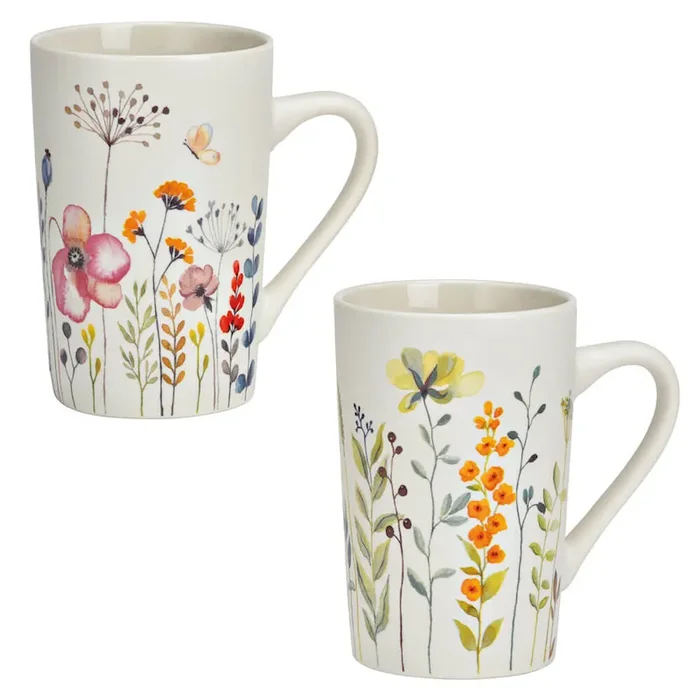 Tassen-Set „Blumen“ Bestellnummer 9011026