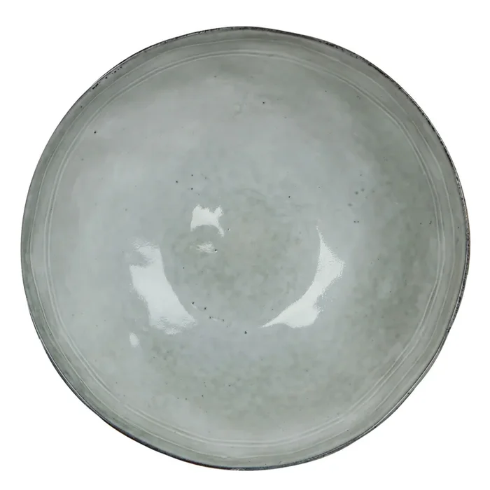 Teller ‚Tabo‘, grau, Keramik, Ø 26,5 cm