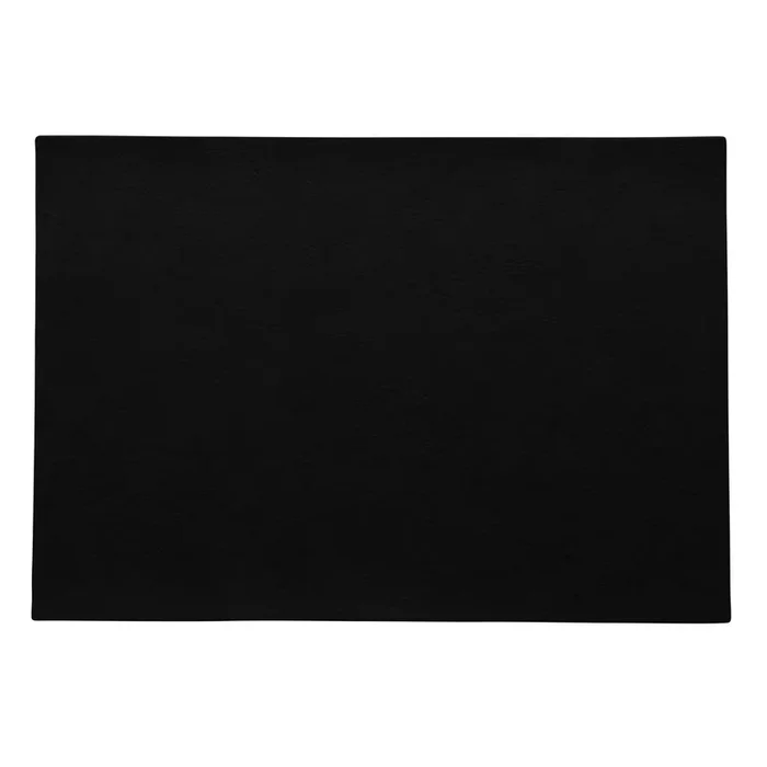 Tischset, schwarz, Vegan Leder, 46 x 33 cm