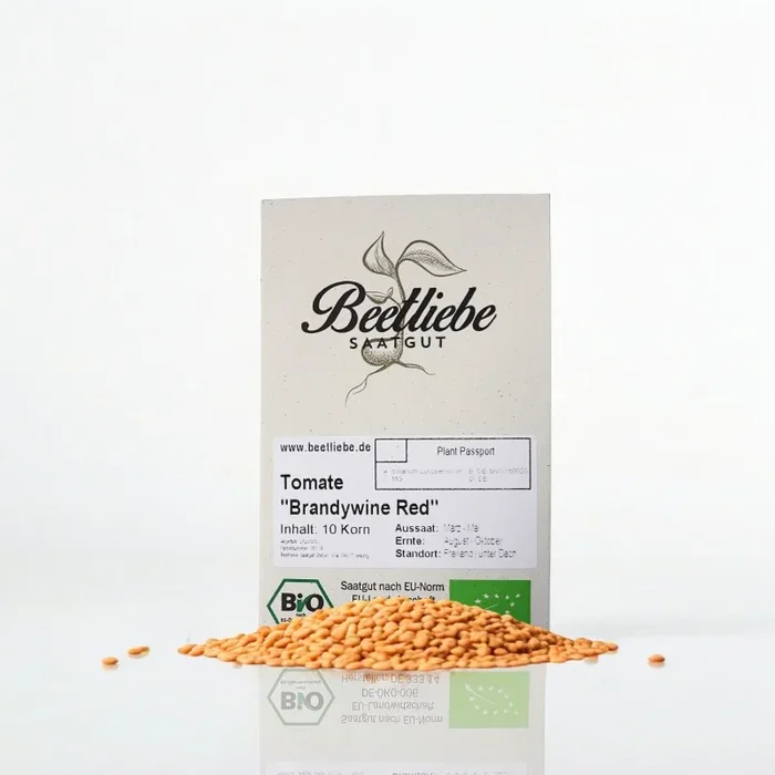 Tomatensamen Brandywine Rot BIO & samenfeste Fleischtomate, fruchtig, süß und würzig