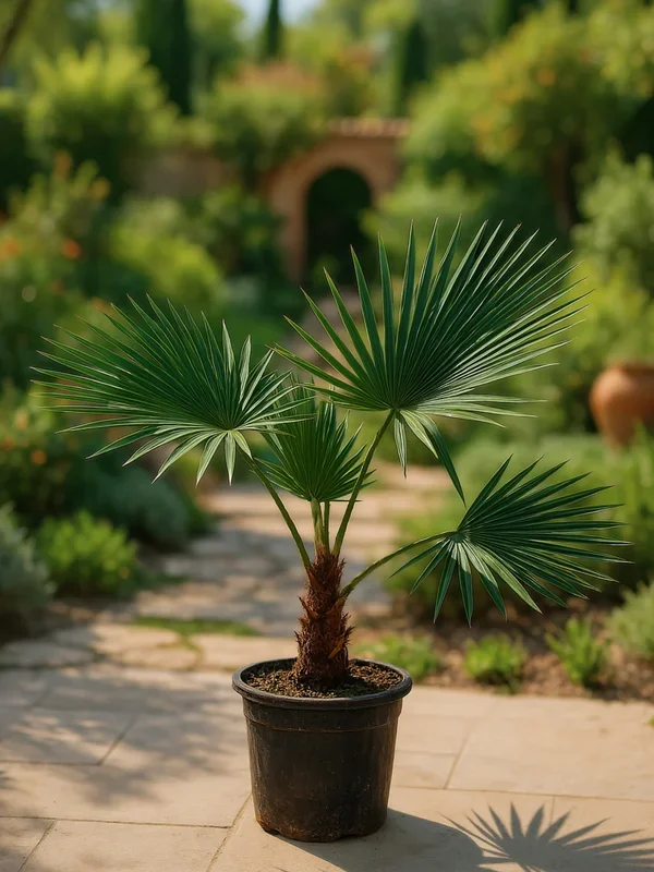 Trachycarpus Fortunei × Princeps – Hybride Hanfpalme