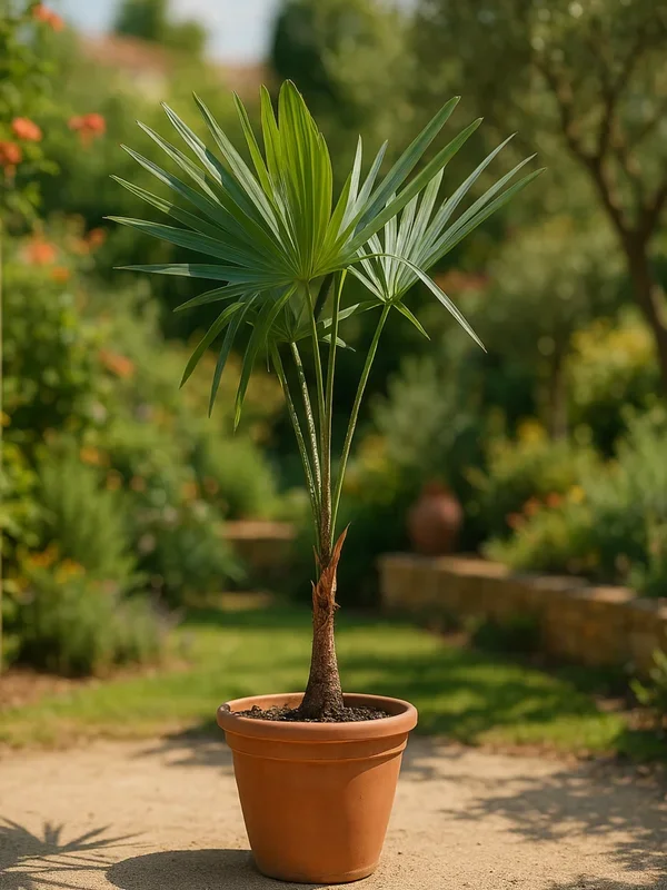 Trachycarpus nova × Princeps new form – Hybride Hanfpalme