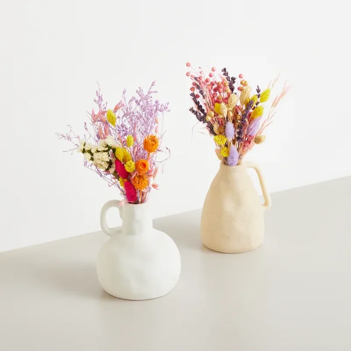 Trockenblumen Mix Pastell 2er-Set
