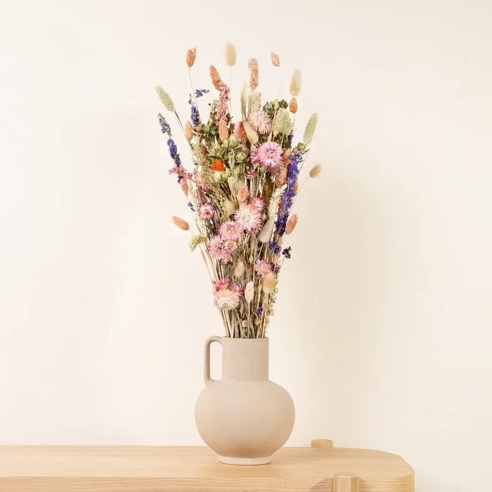 Trockenblumenstrauß Pastel Wildmix
