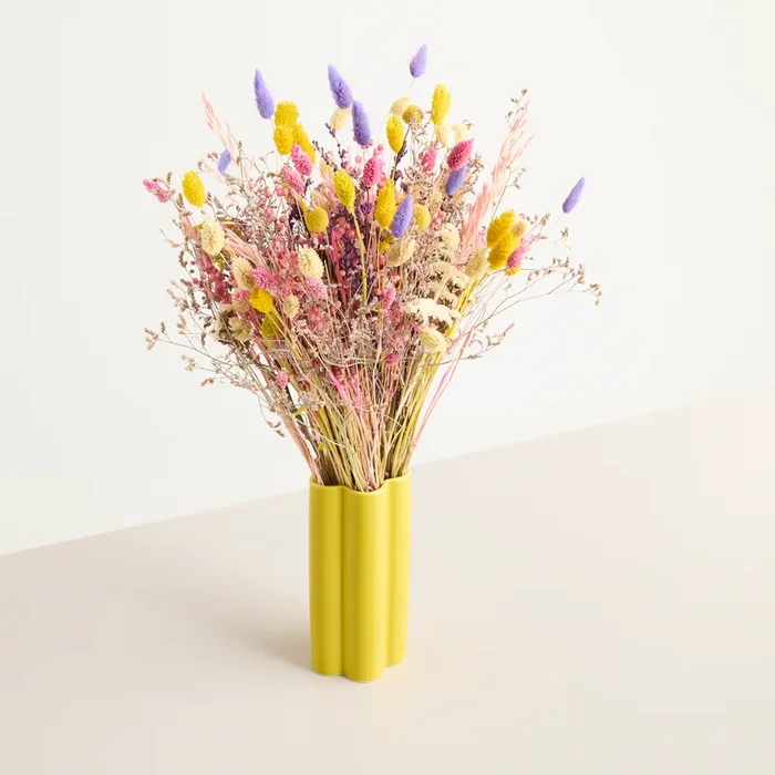 Trockenblumenstrauß Pink Lavender
