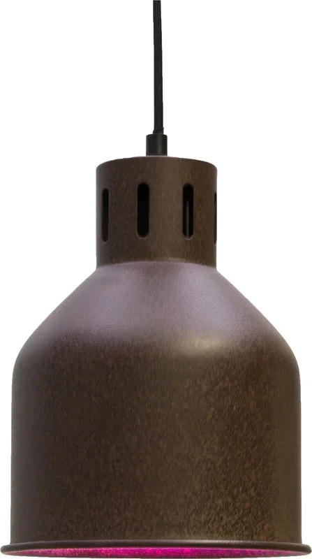 Venso E27 Lampenschirm SAGA – Plug & Play, Rostfarben