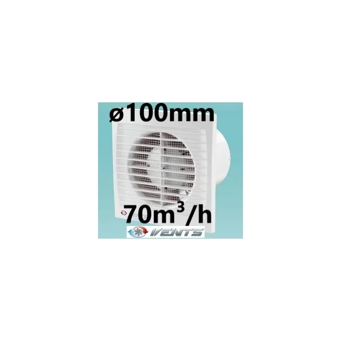 Vents 100 S (70 m3/h)