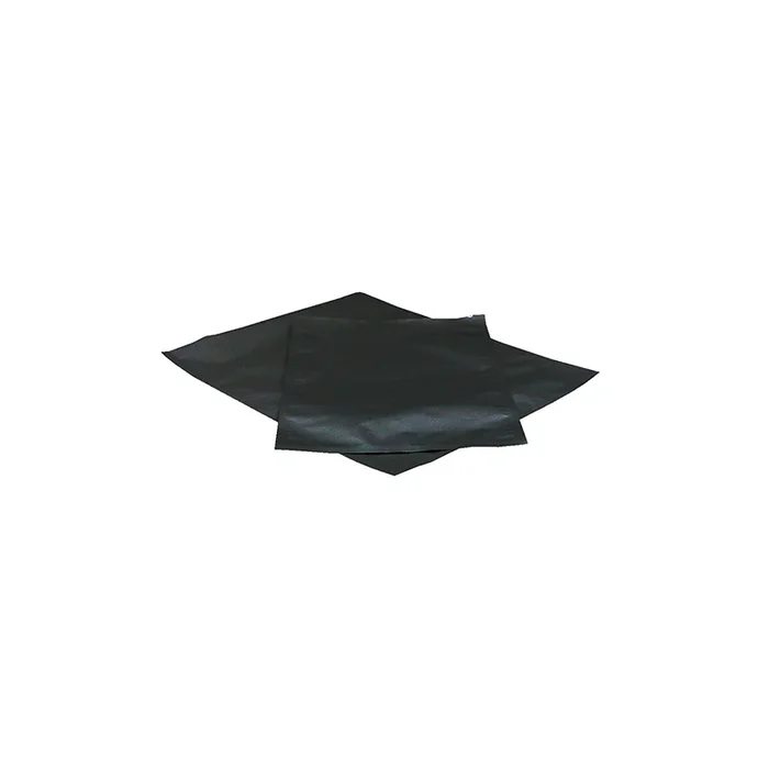 Versiegelbarer schwarzer Beutel mit Reißverschluss 56x91cm