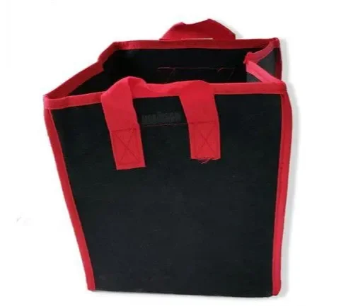 VF quadratischer Textiltopf mit Griffen 23x23x26 cm – 11 l