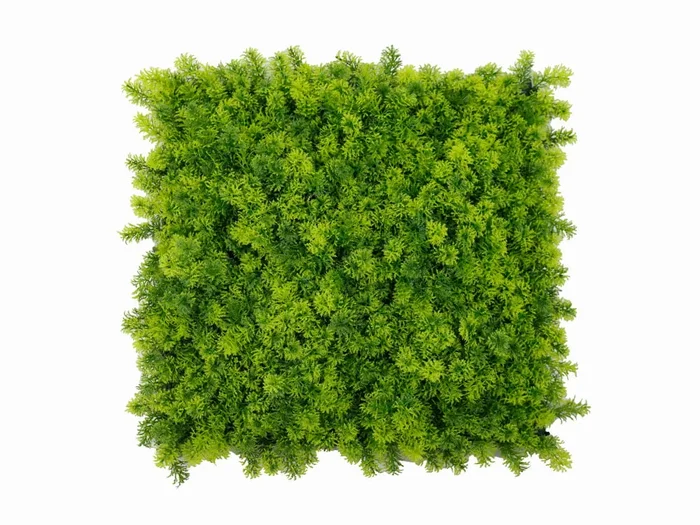 Waldmoos Kunsthecke – 50x50cm – Blickdichte rückseite – Hohe dichte