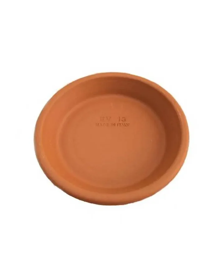 Wasserfeste Untertasse Terrakotta 53cm Rot