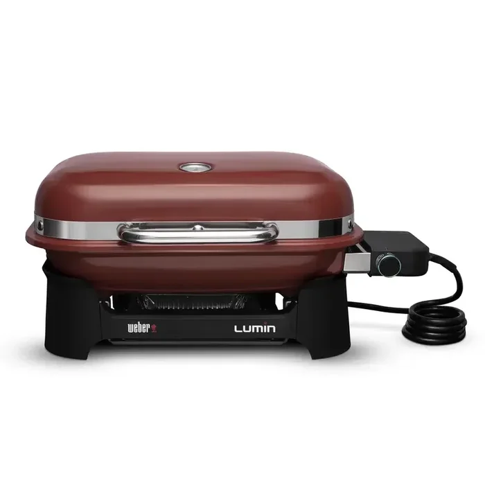 Weber Elektrogrill ‚Lumin Compact‘, rot