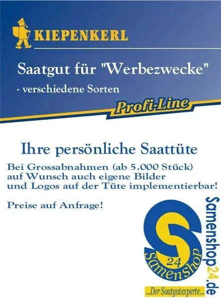 Werbetüten diverse Sorten