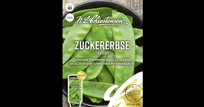 Zuckererbsensamen ‚Carouby‘