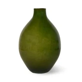 Zzing Vase 15×8 cm – moosgrün